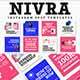 Nivra Instagram Post Templates - GraphicRiver Item for Sale